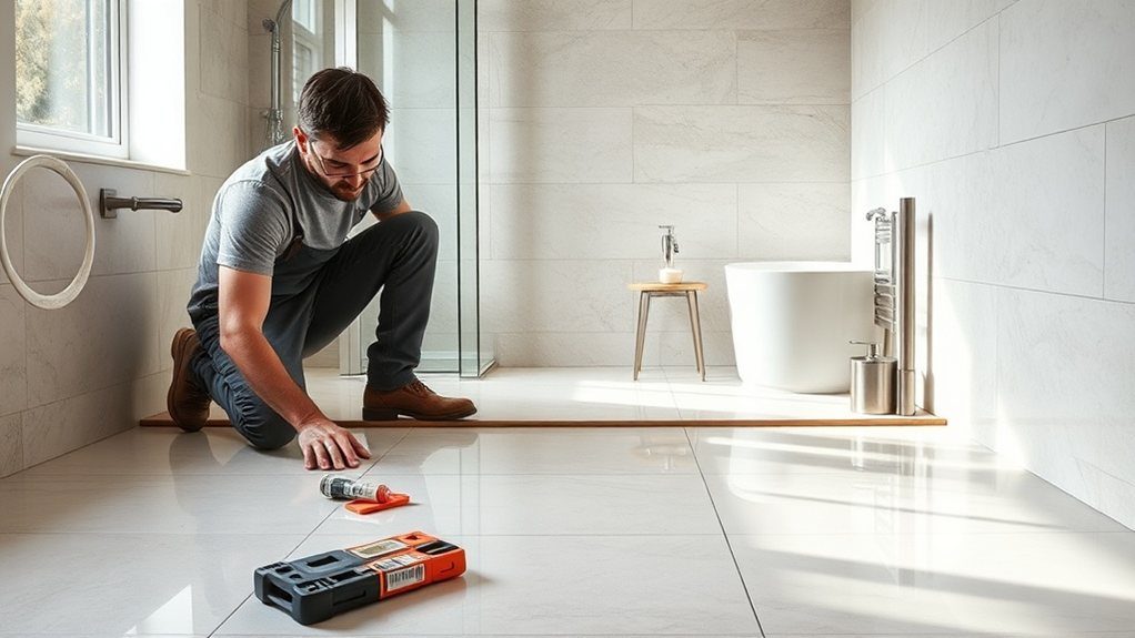 Professional Bathroom Tiling in Waterloo